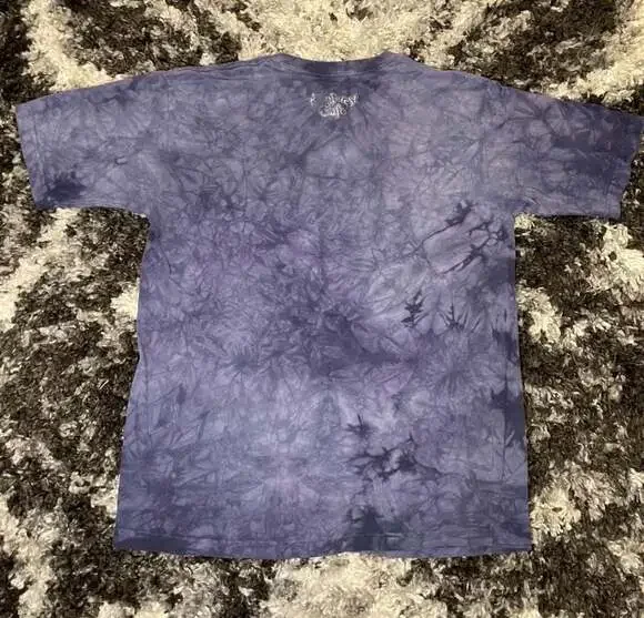 Vintage Rainforest Cafe The Mountain Tree Frog Tie-Dye Graphic T-Shirt - Picture 3 of 5